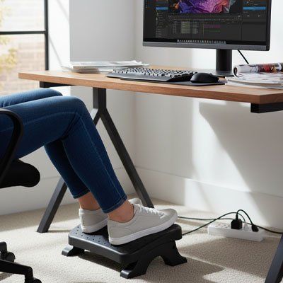 Bureau repose pieds