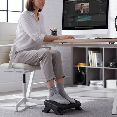Bureau repose pieds